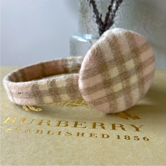Burberry Cashmere Earmuffs - Picture 3 of 4